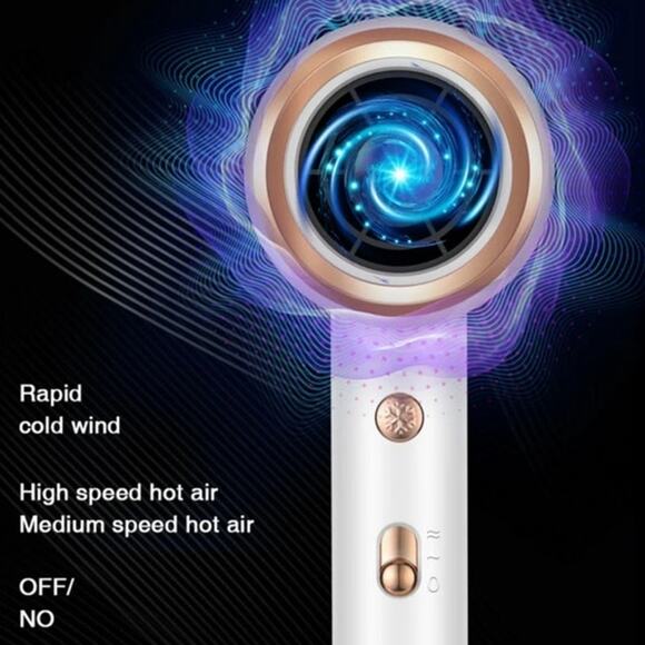 NWT Professional Ionic 1800W Fast Drying Blow Dryer Hair Styling Travel - Picture 4 of 8